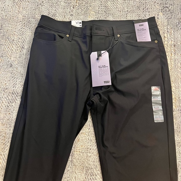 Levi 511 Slim Tech Pant 36x34 - Picture 4 of 4